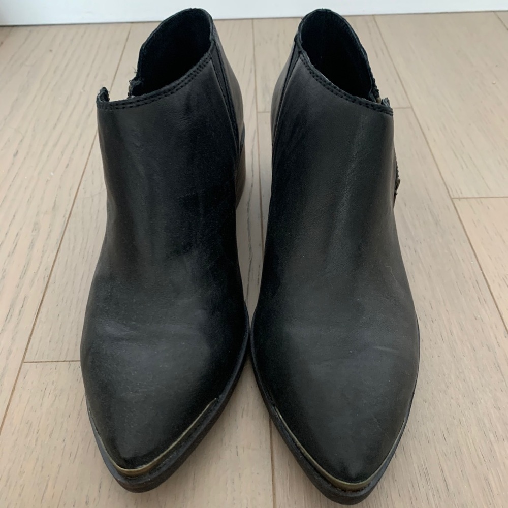 Lucky Unique Ankle Boots with Metal Detailing